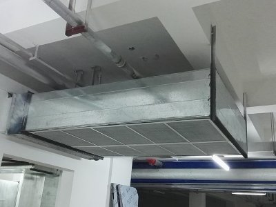 超意兴青菜配送车间新排风工程