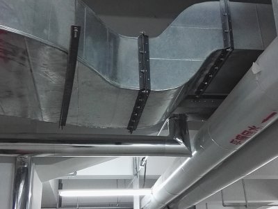 兖州市人民医院通风管道安装案例
